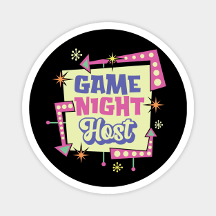 Game Night Host - Family Board Game Night Magnet